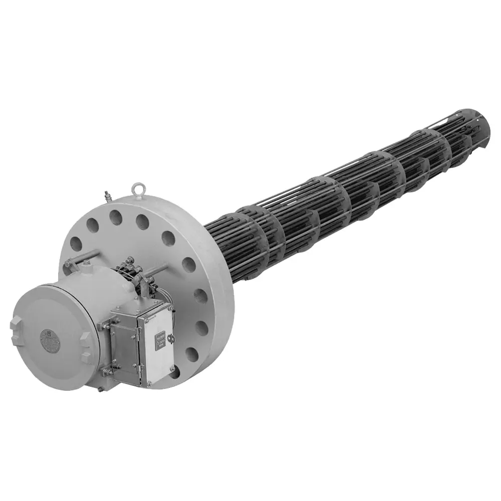 Riscaldatore ad immersione per aree pericolose con compressore